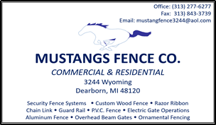 Mustang Fence